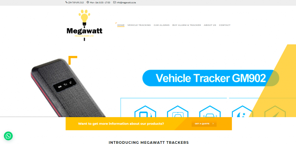 Megawatt Technologies Website